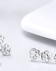 ORECCHINI ZAMPETTE IN 925 ARGENTO